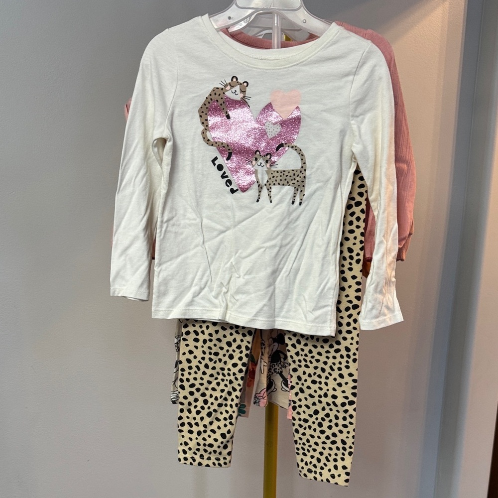 Limited Too Minnie Mouse 2 T bundle Too and Pants Set - Picture 3 of 11